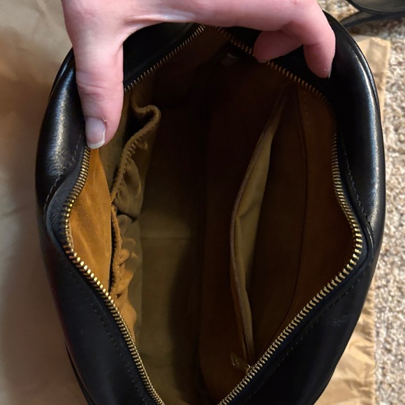 Patricia Nash Black Leather Shoulder Bag - Picture 3 of 4